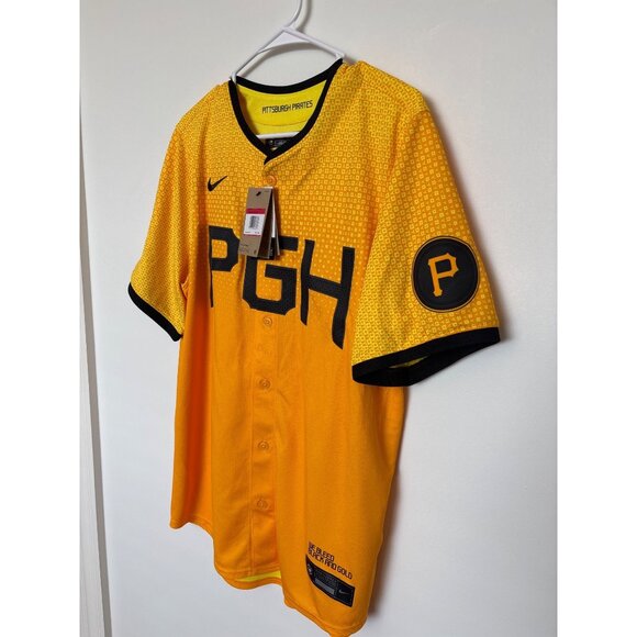 Pittsburgh Pirates Nike Paul Skenes #30 City Connect Jersey Mens Medium MLB, new - Picture 2 of 7